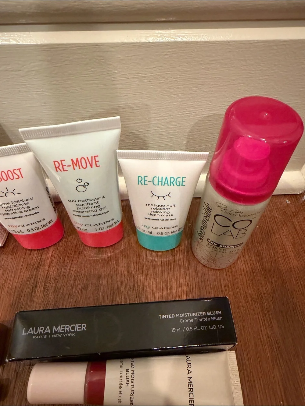 Clarins Pure Skin Mission Primer Set - Pink & Teal